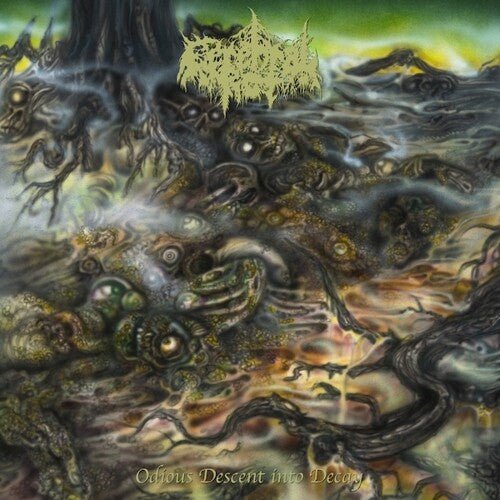 Cerebral Rot - Odious Descent Into Decay [Colored Vinyl] (New Vinyl LP) - Ncstcrbnt