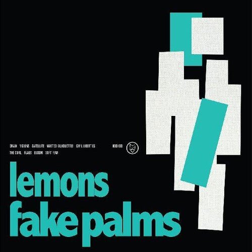 Fake Palms - Lemons [Aqua Blue & Black Swirl Vinyl] (New Vinyl LP) - Ncstcrbnt