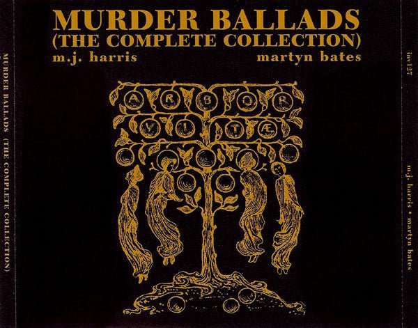 M.J. Harris, Martyn Bates - Murder Ballads (The Complete Collection) [3CD] (New CD) - Ncstcrbnt