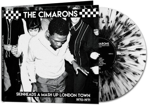 The Cimarons - Skinheads A Mash Up London Town 1970 - 1971 [Black & White Splatter Vinyl] (New Vinyl LP) - Ncstcrbnt