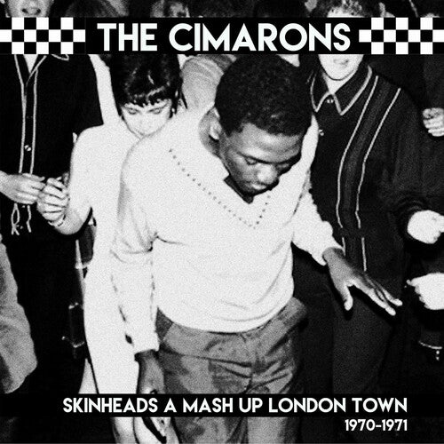 The Cimarons - Skinheads A Mash Up London Town 1970 - 1971 [Black & White Splatter Vinyl] (New Vinyl LP) - Ncstcrbnt