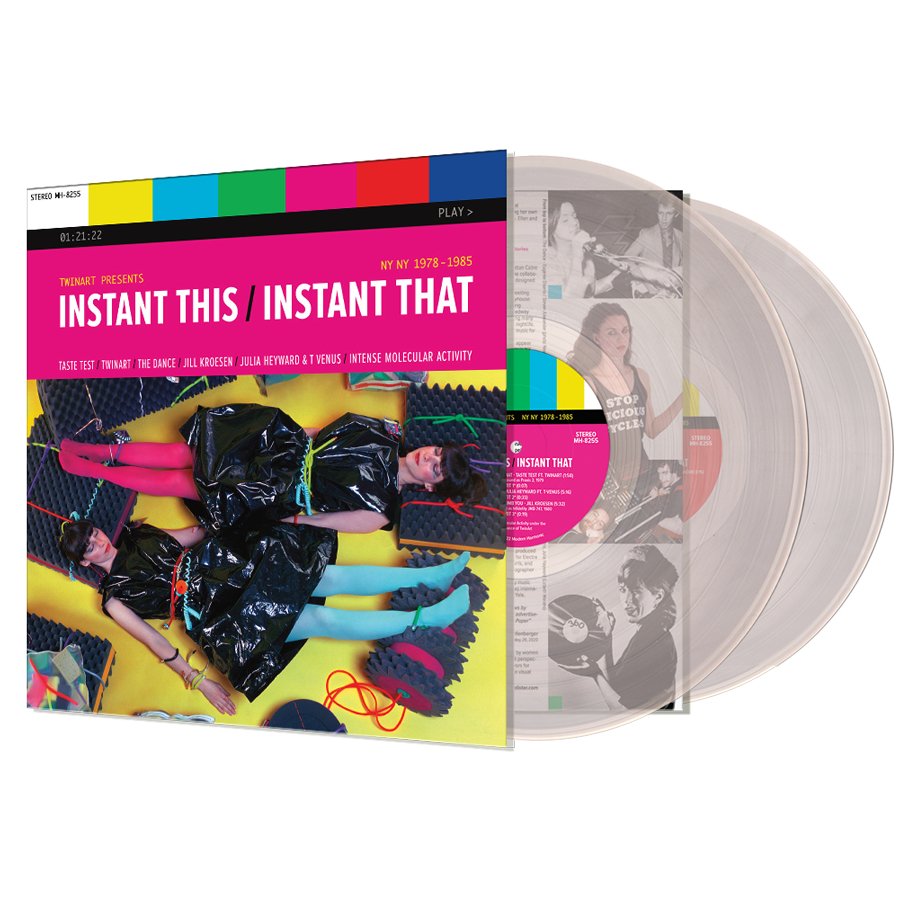 Twinart - Instant This / Instant That: Ny Ny 1978 - 1985 [Clear Vinyl] (New Vinyl LP) - Ncstcrbnt