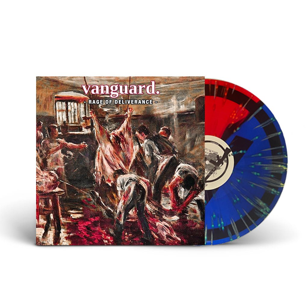 Vanguard - Rage Of Deliverance [Blue w/ Red & Yellow Splatter] (New Vinyl LP) - Ncstcrbnt