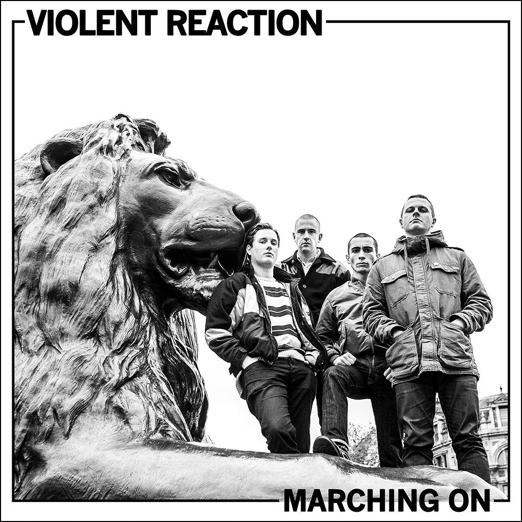 Violent Reaction - Marching On [Green Vinyl] (New Vinyl LP) - Ncstcrbnt