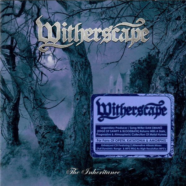 Witherscape - Inheritance (New CD) - Ncstcrbnt